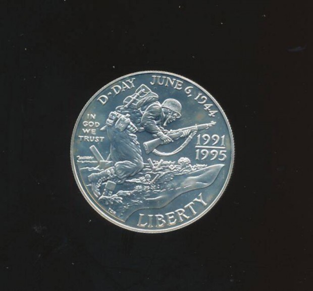 USA 1 dollr 1995, D-nap 1944