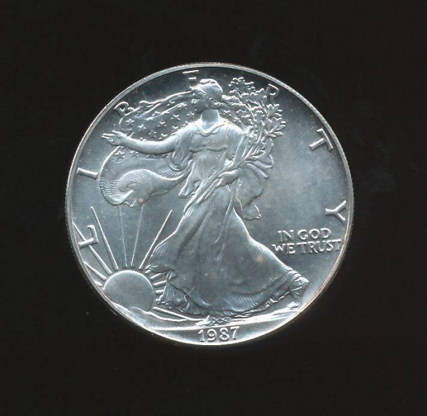 USA 1 oz ezst 1987, Silver Eagle