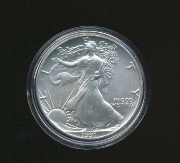 USA 1 oz ezst 1991, Silver Eagle