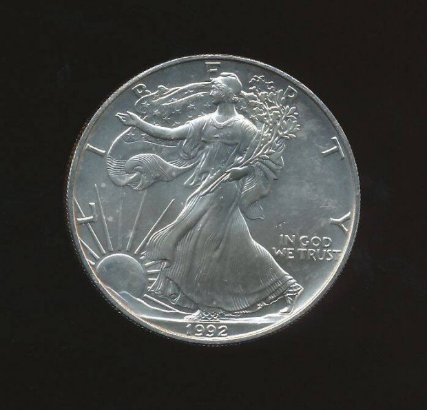 USA 1 oz ezst 1992, Silver Eagle