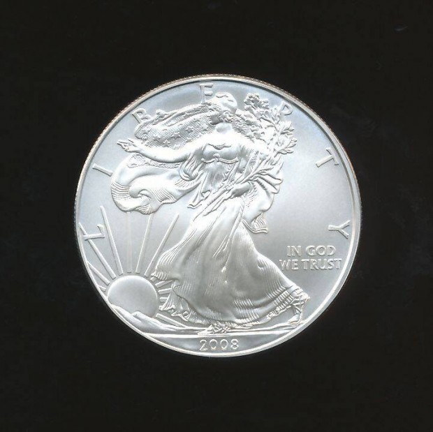 USA 1 oz ezst 2008, Silver Eagle