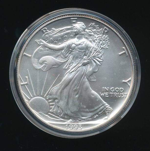USA 1 uncia ezüst 1993, Ezüst sas