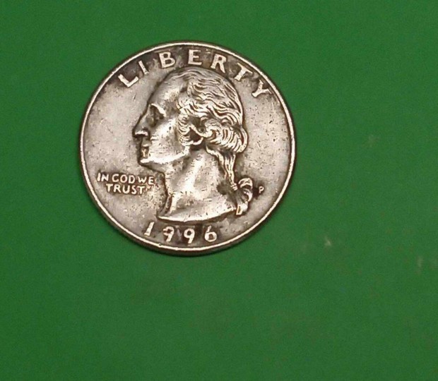 USA 25 cent 1996