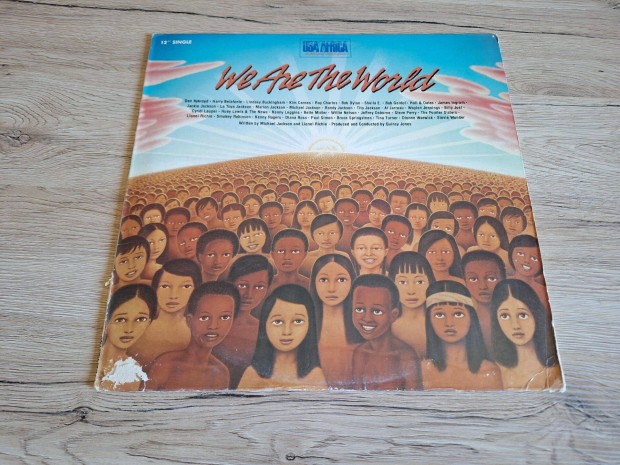 USA Afrika - We are the world maxi bakelit lemez LP!