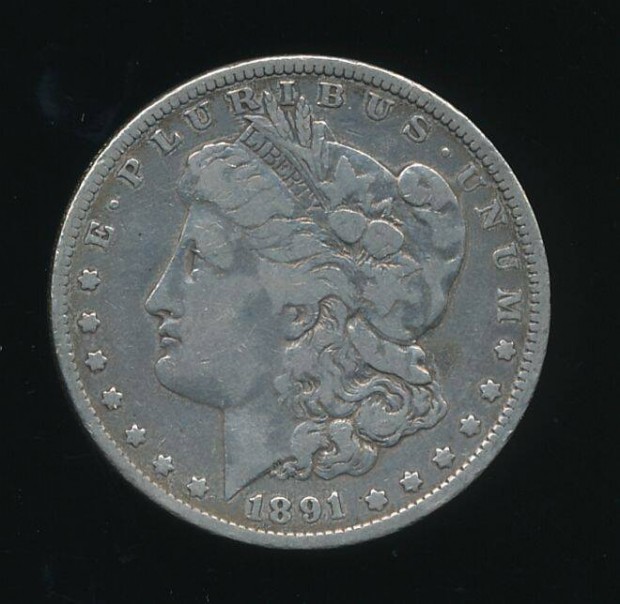 USA Morgan dollr 1891 O