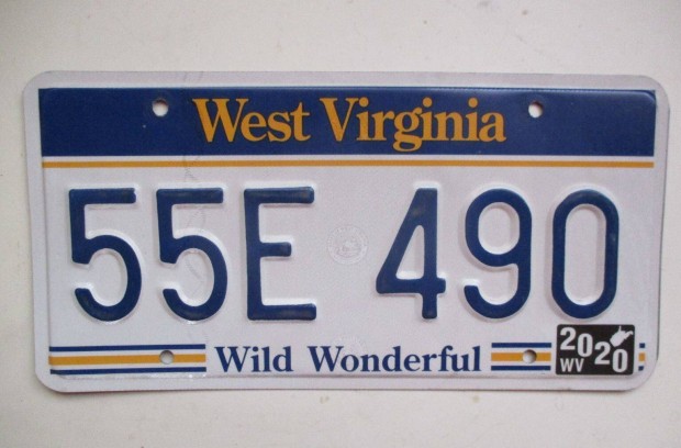 USA rendszm West Virginia llambl