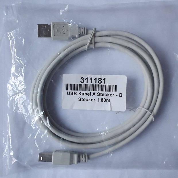 USB 2.0 nyomtat kbel 1,8m