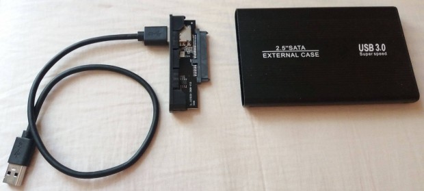 USB 3.0 2.5 inch SATA, HDD/SSD külső ház, tok 2999 Ft - Alku van!