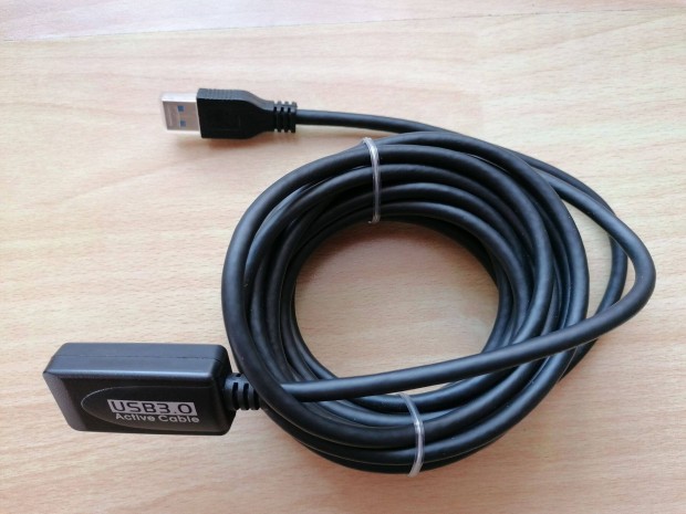 USB 3.0 hosszabbt kbel- aktv kbel, 5m