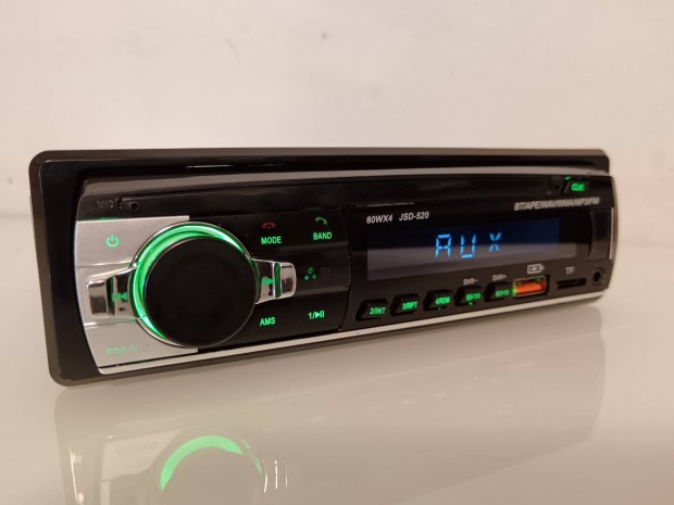 USB BLUETOOTH Fejegység 4X80Watt autórádió