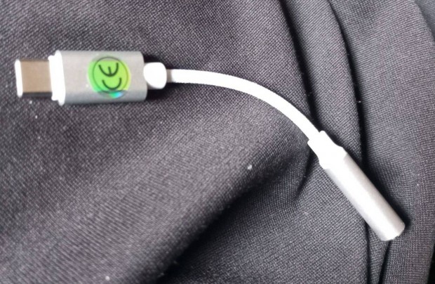 USB C - 3,5 kis jack vezetékes fülhallgató fejhallgató adapter audio h