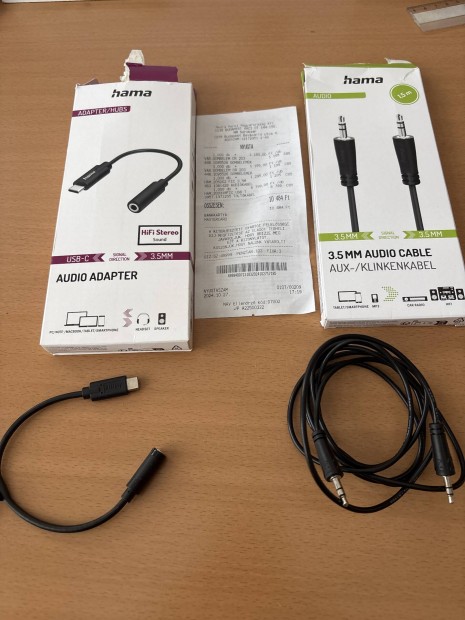 USB-C & AUX kbel 