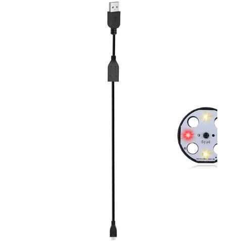 USB Kbel AEP-60 Nvnynevel Ledlmphoz 1-es 80cm  (4619)