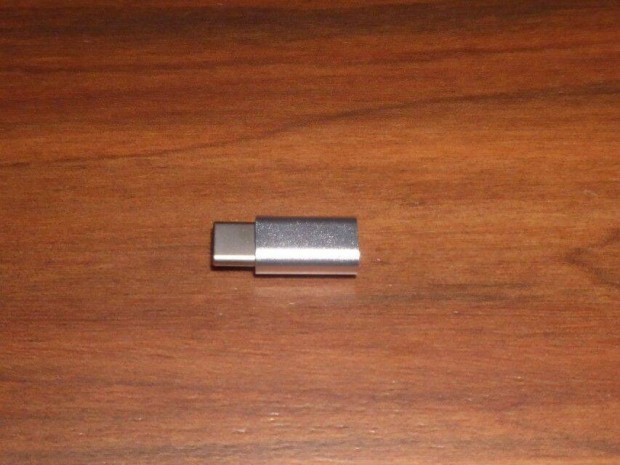 USB Micro B anya - Type C apa átalakító (normál)