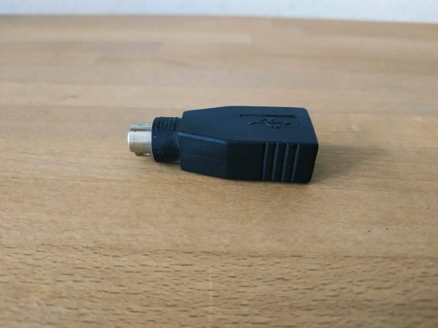 USB PS2 adapter / talakt, fekete