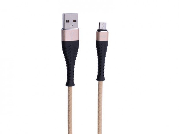 USB - MICRO USB FISH BONE TLT&ADATKBEL, 2.4A, 1M