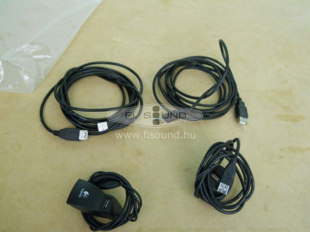 USB hosszabt csomag 4db Logitech,2x1,5 mter ,2x 3 mter