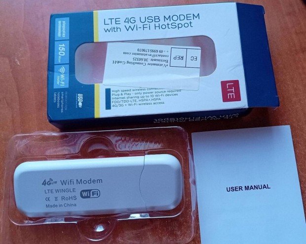 USB mobil wifi modem hotspot router 3G s 4G Fox MPL Posta is