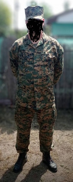 USMC marpat egyenruha sapklval elad.