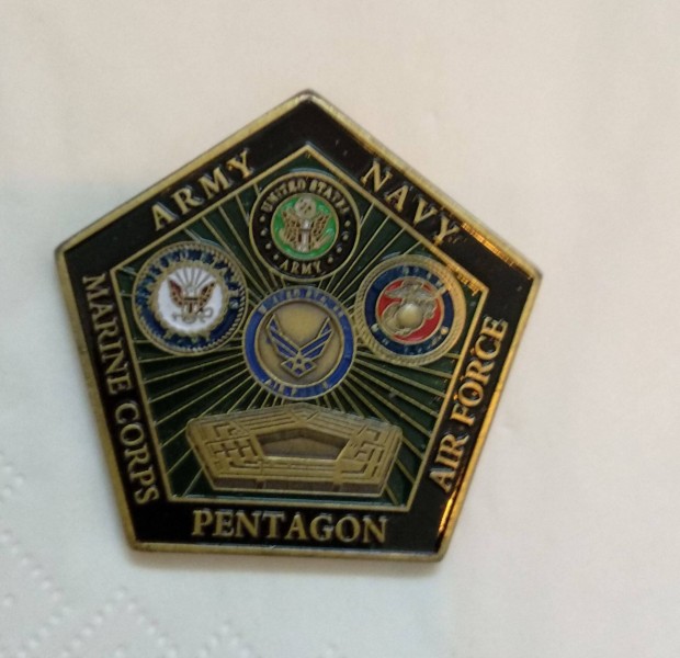 US Pentagon bronz coin ( rem )