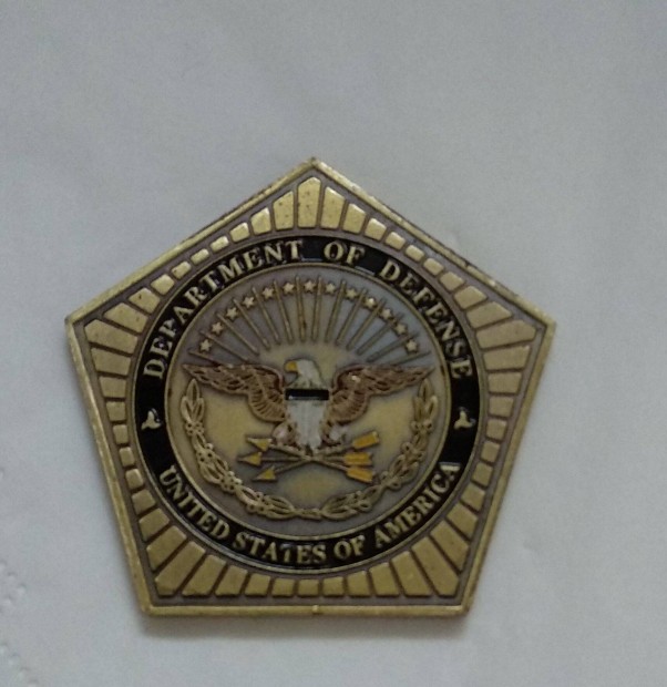 US Pentagon bronz coin ( rem )