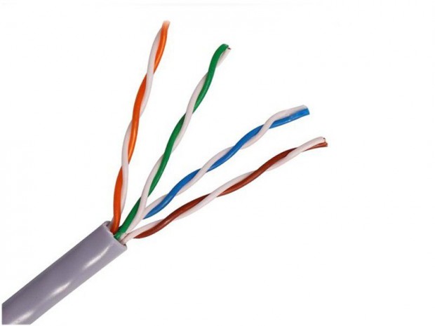 UTP CAT 5e 24 AWG beltri ngypros csavart rpr