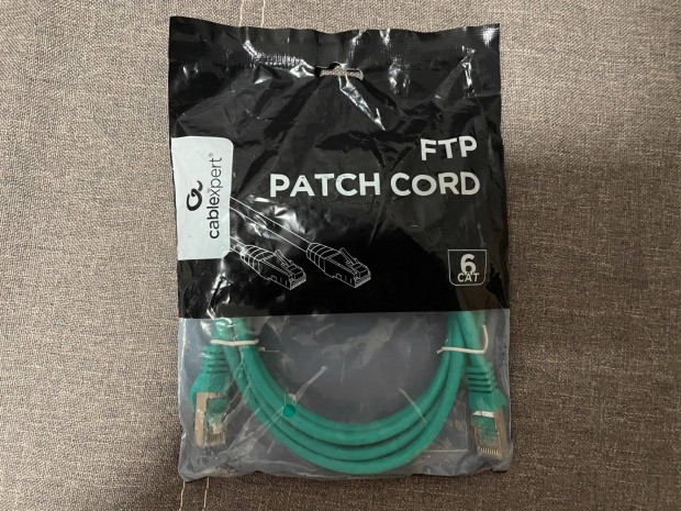 UTP fast speed 9db Cat6 zöld patch kábel 2m eladó egyben !!