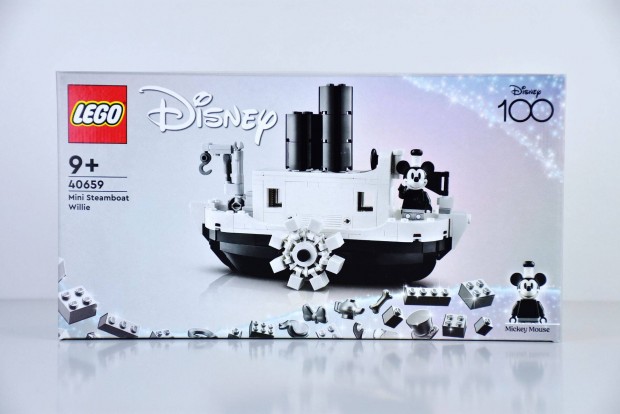 , bontatlan Lego 40659 - Mini Steamboat Willie