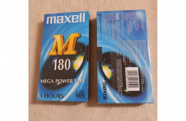 , bontatlan Maxell 180 s TDK 240 VHS kazetta