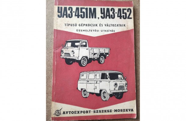 Uaz 451M s 452 kezelsi, zemeltetsi karbantartsi utasts