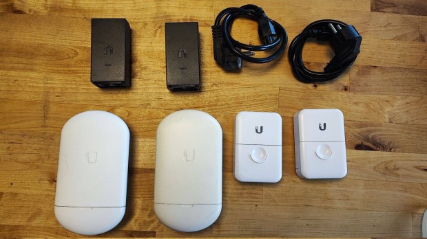 Ubiquiti hlzati csomag 2db Nanostation AC Loco + 2db tlfeszvd