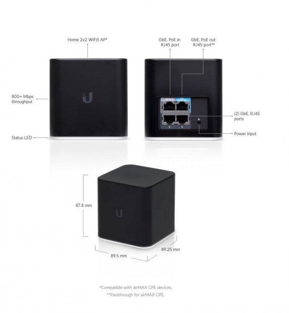 Ubiquity Air Cube 3 db