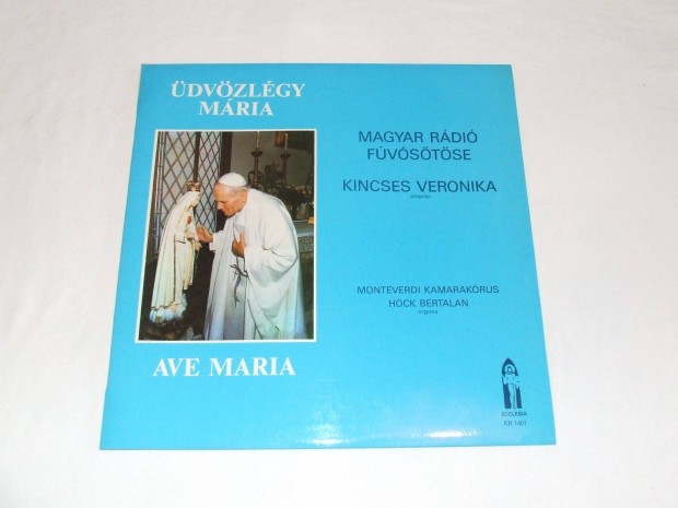 dvzlgy Mria / Ave Maria - ritka bakelit lemez elad!