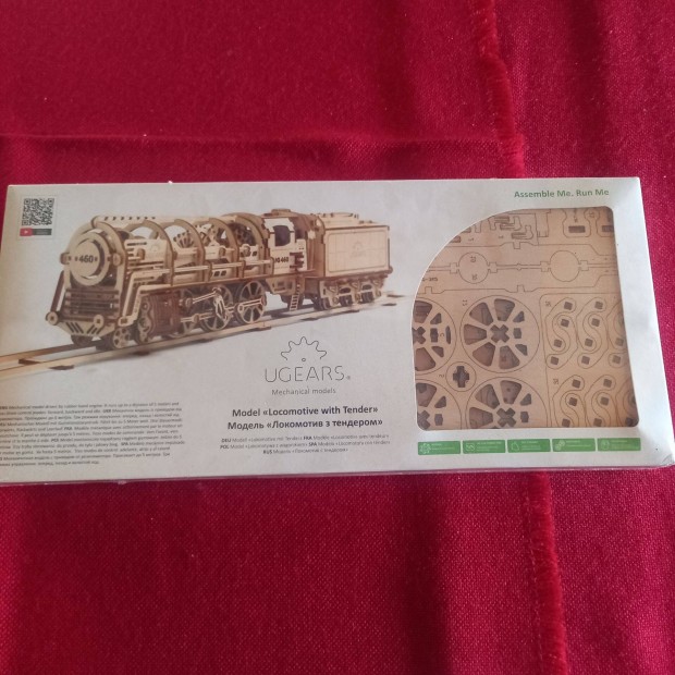 Ugears 3D Fa Puzzle Gzmozdony elad j