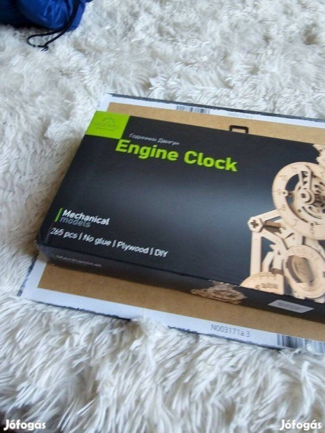 Ugears 70217 Engine Clock ssze rakos jtk j dobozos