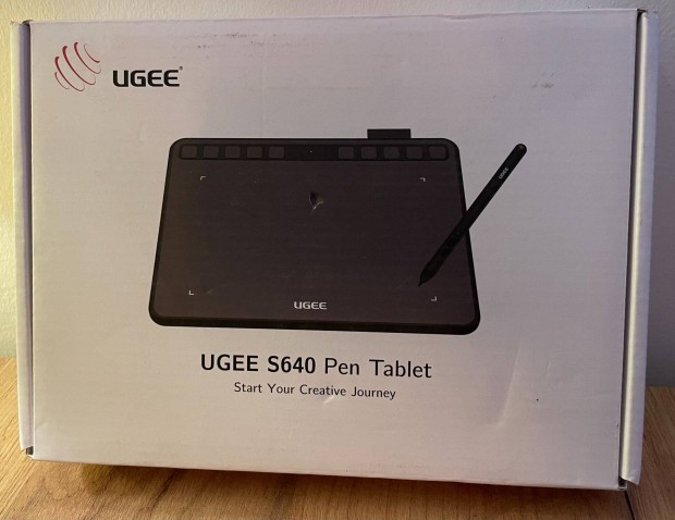 Ugee S640 Pen Tablet grafikus, digitlis tbla / Szmla / Garancia /