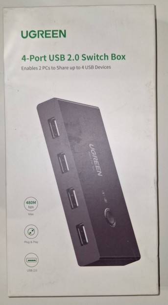 Ugreen 4 port usb 2.0 switch box