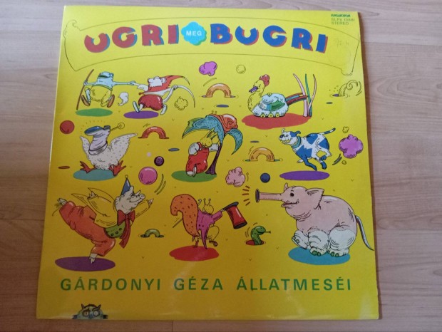 Ugri meg Bugri bakelit (vinyl) lemez