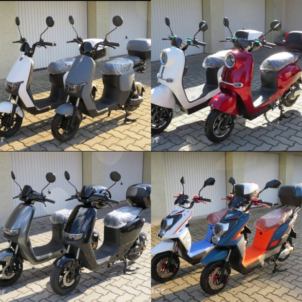 Új 0KM Elektromos Robogó Szállítás Megoldható