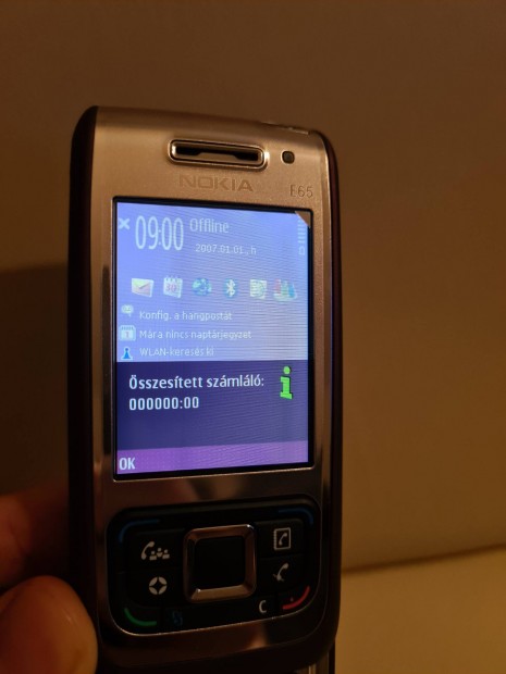 j 0perces Nokia E65 krtyafggetlen telefon elad