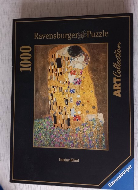 Új 1000 db-os puzzle ritkaság Gustav Klimt festmény