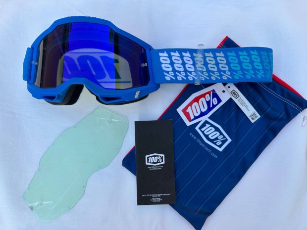 j 100% Accuri 2 kk, tkrs enduro, mx, cross szemveg, vdszemveg