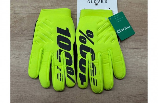 j 100% Brisker fluo srga, szi/tli enduro, mx, cross keszty (L)