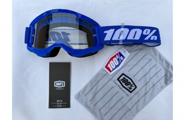 �j 100% Strata 2 k�k, enduro, mx, cross szem�veg, v�d�szem�veg Yamaha