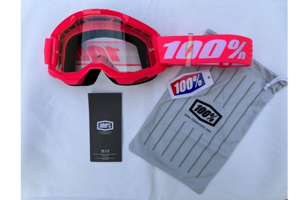 �j 100% Strata 2 r�zsasz�n enduro, mx, cross szem�veg, v�d�szem�veg