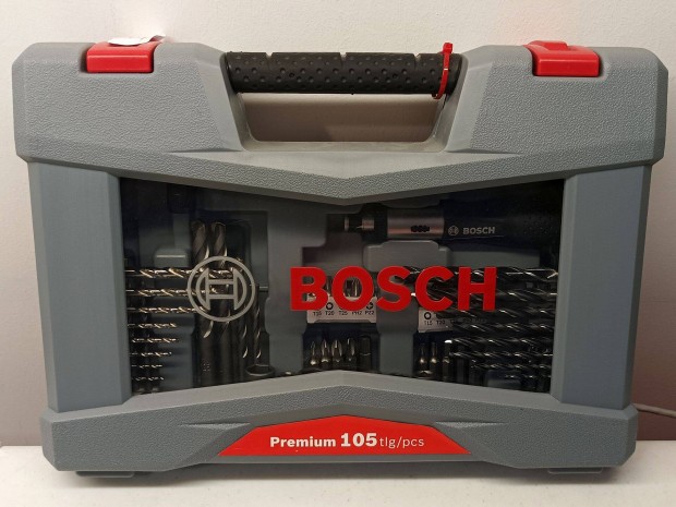 j 105 rszes Bosch Premium X-Line frszr- s csavaroz bit kszlet