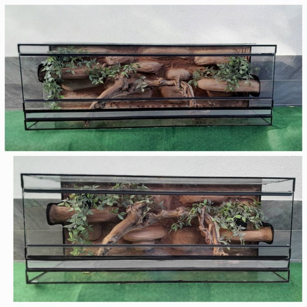 Új 120x40-es méretben beépitett fix 3d háttérrel