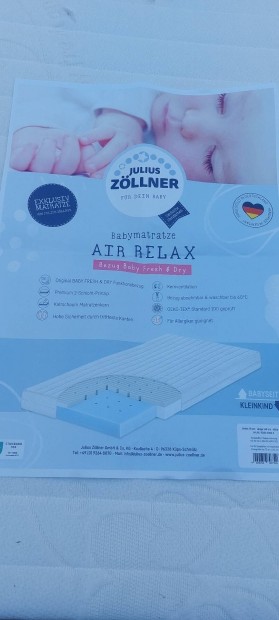 j 140x70 cm Julius Zllner Air Relax gyerek matrac 