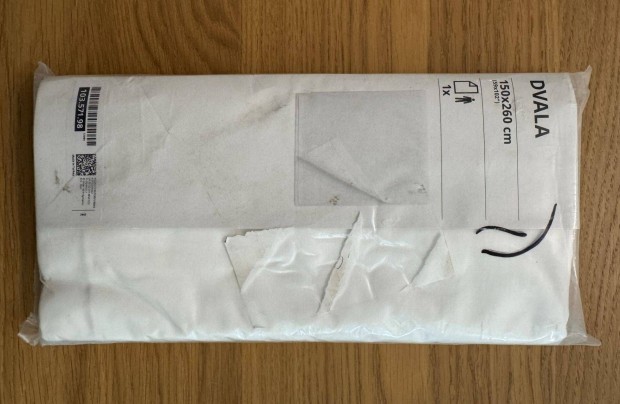 �j 150x260 cm Dvala IKEA Leped� Feh�r 100% Pamut