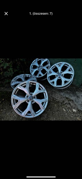 j 17 Gyari Audi A1 A2 A3 5x100 Alufelni garnitura! Seat Ibiza Leon 